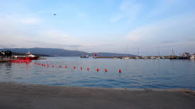Hafen Krk im Winter